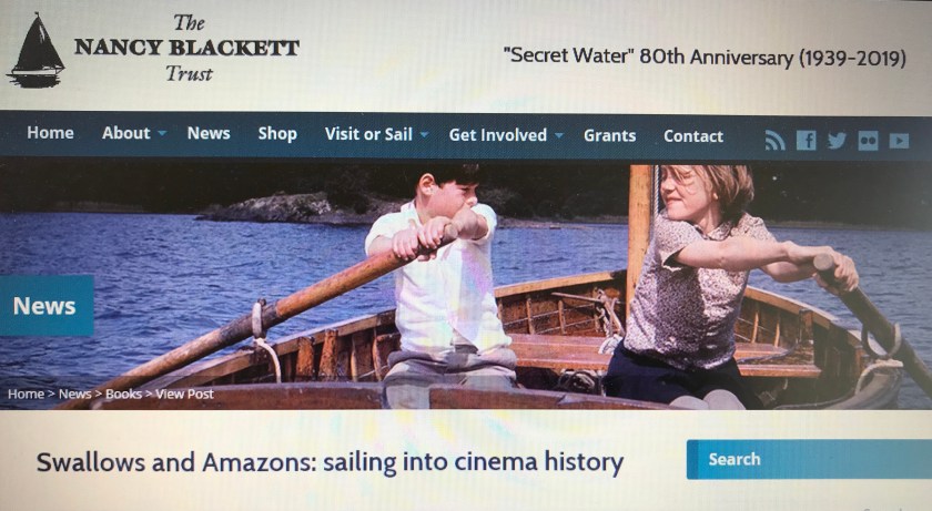 Blog Tour for 'The Making of Swallows and Amazons' by Sophie Neville