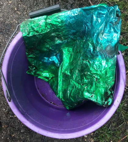 Solent beach clean 1 Jan 2020