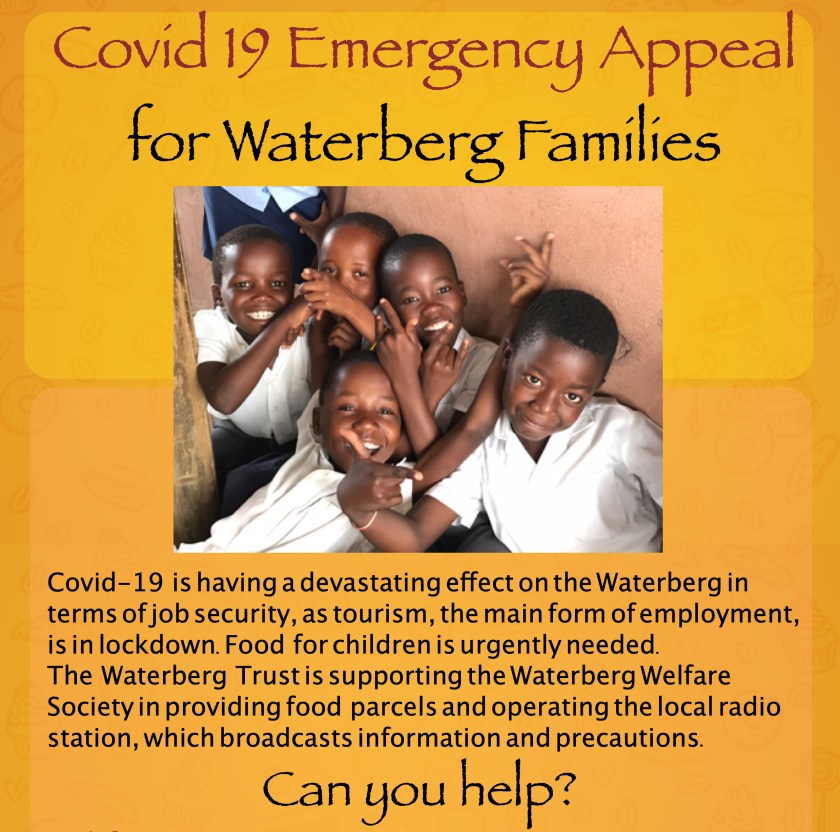 Covid 19 Appeal for Waterberg Families