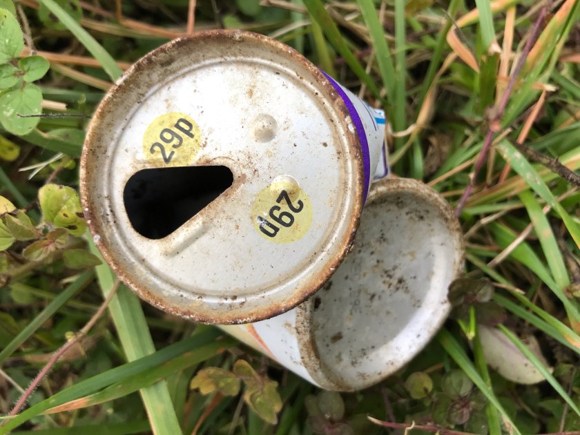 Rubbish - A drinks can from the 1980s?