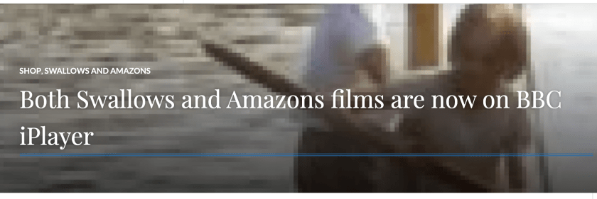 Swallows and Amazons on BBC iPlayer