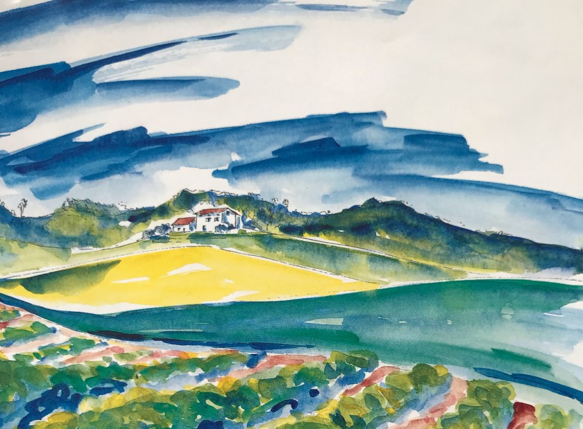 French landscape by Sophie Neville