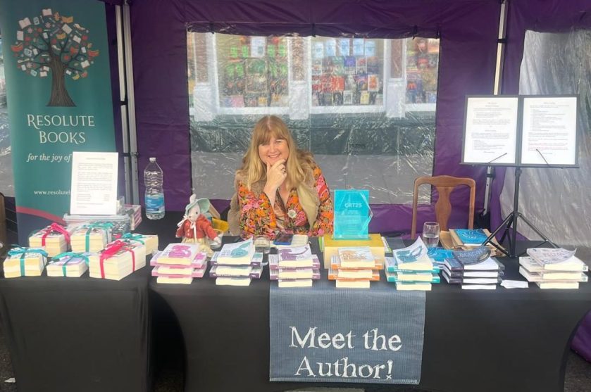 The prolific author, Ruth Leigh