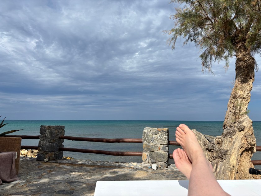 Sophie Neville is on holiday